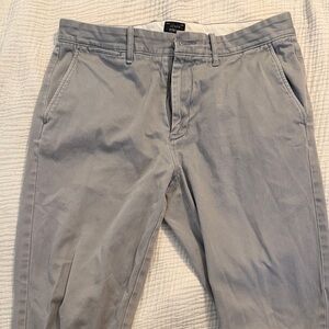 J. Crew Light Gray Chinos 31”x30”